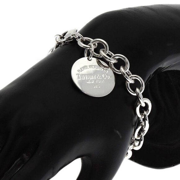 TIFFANY Silver Charm Bracelet